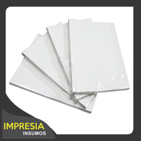 Papel Foto Glossy - 120grs - Resma de 100 hojas - A4