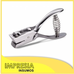 Sacabocado para broche cocodrilo