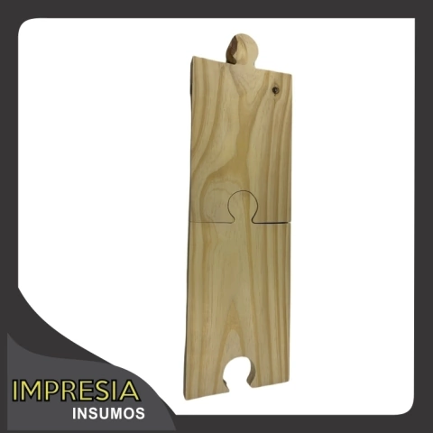 Tablas de madera rectangulares encastrables