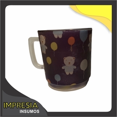 Tazas de vidrio esmerilado importadas