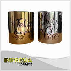 Tazas ceramicas importadas espejadas
