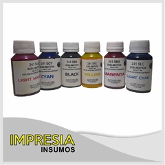 PROMO - 6 envases de 70cc de tinta de sublimacion premium