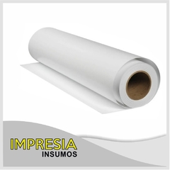 Vinilo autoadhesivo sublimable Blanco matte (Rollo 50 metros x 30cm)