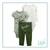 Carter's Set 3 Piezas bodies y pantlon cocodrilo 1l762310