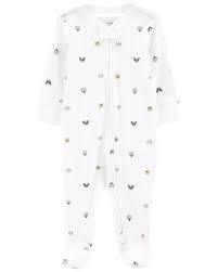 Osito pijama Algodón Cierre "Animalitos "Carters 1n670610