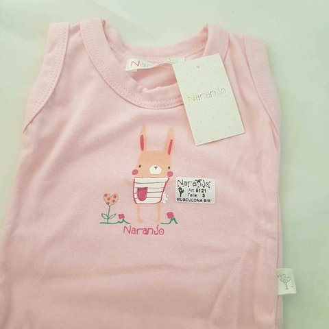 body sin mangas marca naranjo (suc gaona) - comprar online