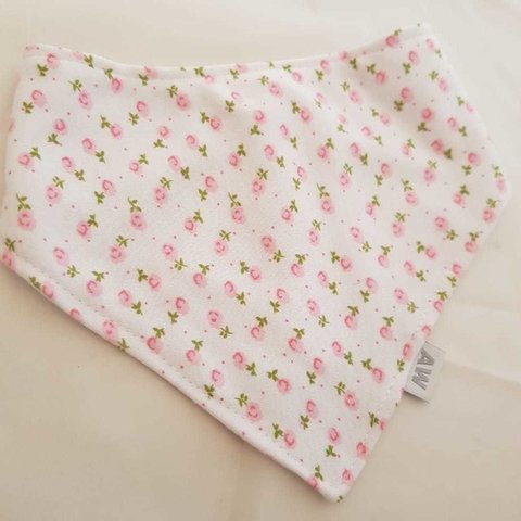 Babero bandana en algodon 0-6 meses