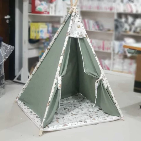 Carpas 4 palos con base estampada