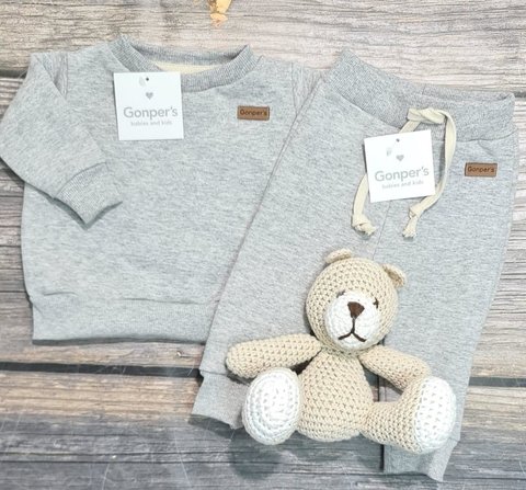 Conjunto friza buzo + pantalon Gonper´s