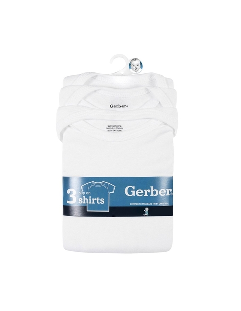 Basicos infaltables! Pack camisetas Gerber x3