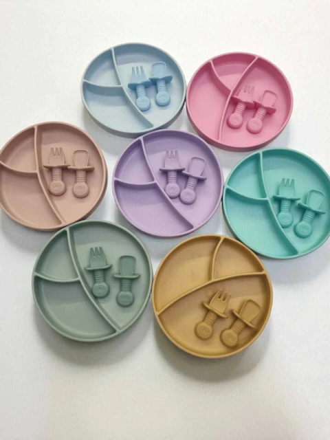 Set Alimentacion Silicona! Libre BPA! - comprar online