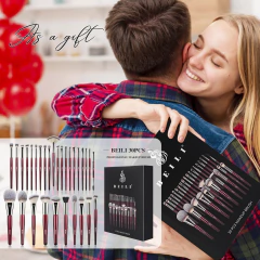 SET 30 BROCHAS PARA ROSTRO Y OJOS VEGANAS BEILI - MUS