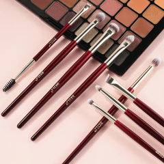 Imagen de SET 8 BROCHAS PARA OJOS VEGANAS BEILI