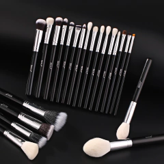 Set 22 Brochas Para Rostro Y Ojos Pelo Mixto Beili en internet