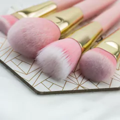 SET 15 BROCHAS PARA OJOS Y ROSTRO PELO SINTETICO BEILI - tienda online