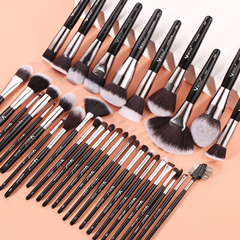 Set 35 Brochas Para Rostro Y Ojos Pelo Mixto Beili Luxury - tienda online