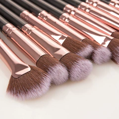 Imagen de 12 BROCHAS DE OJOS PARA MAQUILLAJE