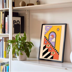 Cuadro Sueño Psicodélico N°2 | Estilo retro - comprar online