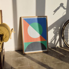 Cuadro Bauhaus '19 N°7 | Diseño geométrico - comprar online