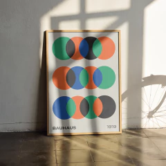 Cuadro Bauhaus '19 N°1 | Diseño geométrico - comprar online
