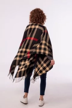 RUANA BRIT BLACK - tienda online