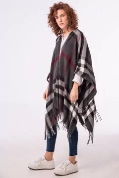 Imagen de Ruana BRIT GREY