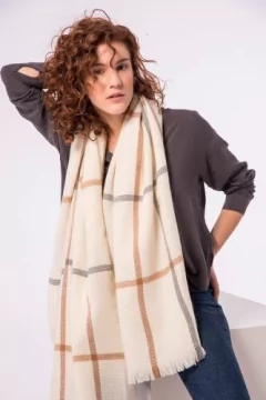 PASHMINA ROSALIA BEIGE - tienda online