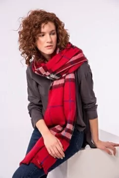 PASHMINA BRIT ROJO
