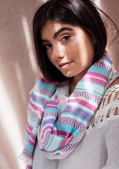 Pashmina Alelí Pink - comprar online