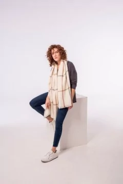 PASHMINA ROSALIA BEIGE en internet