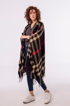 RUANA BRIT BLACK