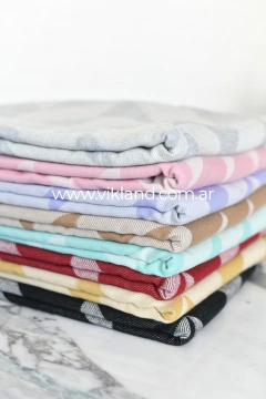 MANTA GEMINIS GRIS - tienda online