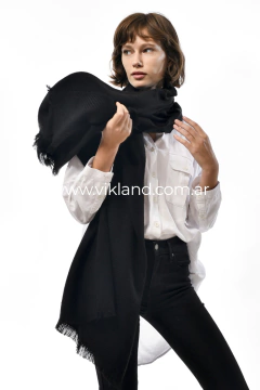 Imagen de PASHMINA LISO NEGRO