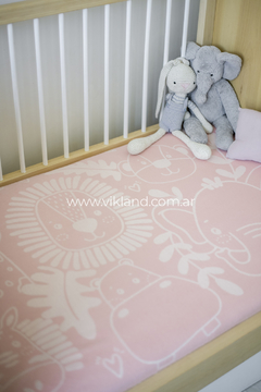 MANTA KIDS Zoo Baby Pink - tienda online