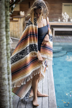 LONA NAVAJO STRIPES DESERT - comprar online