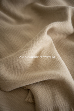 MANTA PLAIN BEIGE - comprar online