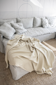 MANTA PLAIN NATURAL - comprar online
