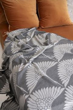 MANTA GRULLA GRIS - tienda online