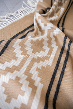 MANTA PAMPA CAMEL - tienda online