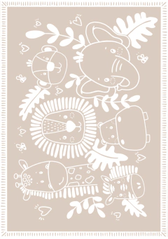 MANTA KIDS Zoo Beige en internet