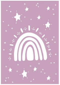 MANTA KIDS Rainbow Lila - tienda online