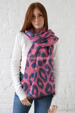 CHALINA ANIMAL PRINT PINK STEEL