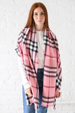 PASHMINA BRIT ROSA - tienda online