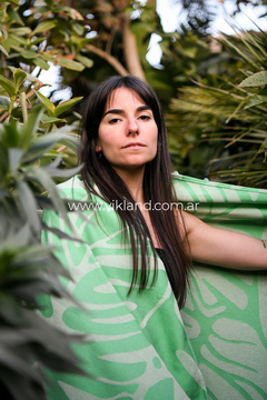 LONA MONSTERA VERDE - Vikland