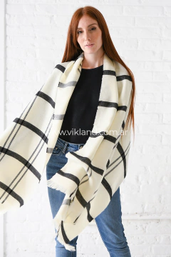 PASHMINA CONNIE BLACK - tienda online