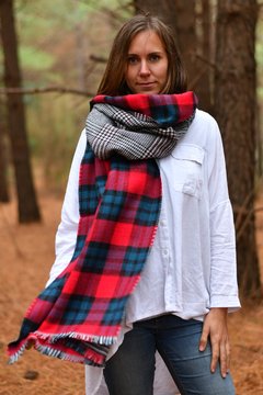 PASHMINA DOBLE FAZ* ABRIL - tienda online