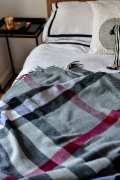 MANTA BRIT GREY - tienda online