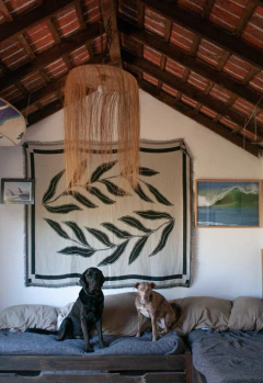 MANTA CATA ARAOZ - HOJAS - Vikland