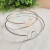 Colar Choker de Aro com Detalhe em Metal