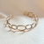 Colar Choker Gargantilha de Elos em Metal